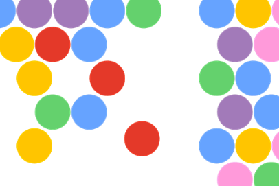 Jeu Bubble Shooter Couleurs