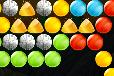 Bubble Shooter Gold Mining