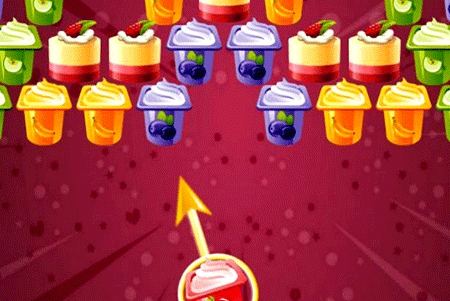 Jeu Bubble Shooter Puddings