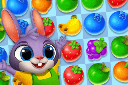 Jeu Bunny's Farm Zen Match