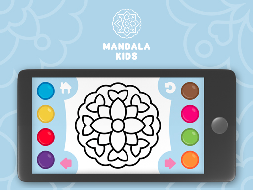 Jeu Mandalas Magiques - Coloriage Créatif pour Enfants