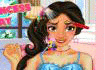 Elena d'Avalor au spa