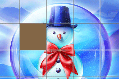 Puzzle Taquin Noël