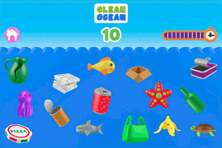 Jeu Nettoie l'Ocean
