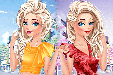Jeu Tenue de Printemps d'Elsa