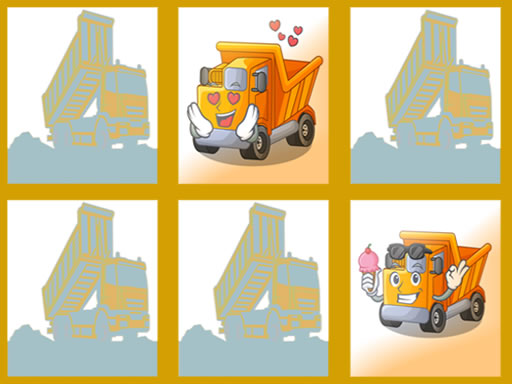 Jeu Mémoire des Camions Bennes