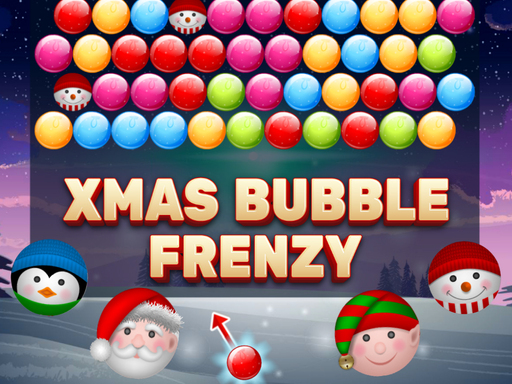 Jeu Frénésie de Bulles de Noël