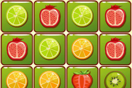 Jeu Fruits Piles