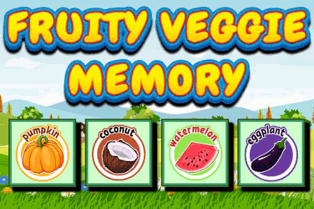 Jeu Vegan Memory