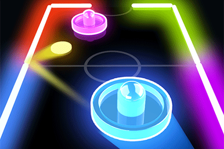 Glow Hockey HD