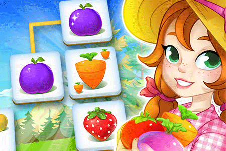 Jeu Happy Farm Tiles Match