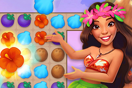 Jeu Hawaii Match 3
