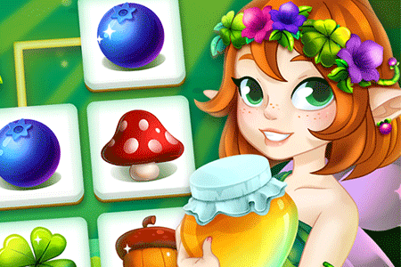 Magic Forest Tiles Puzzle