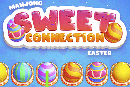 Jeu Mahjong Sweet Connection Easter