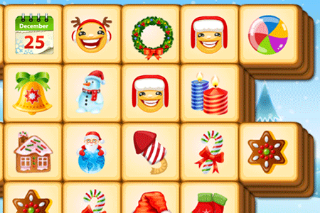 Mahjong Tiles Christmas