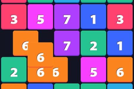 Jeu Merge Number
