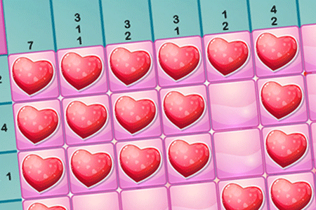 Jeu Nonogram St Valentin
