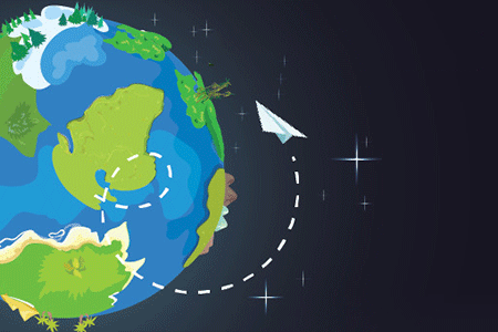 Jeu Paper Plane Earth