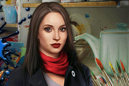 Jeu Objets Cach&eacute;s Portraitiste