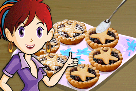 Jeu Cuisine de Sara Tartelettes de No&euml;l