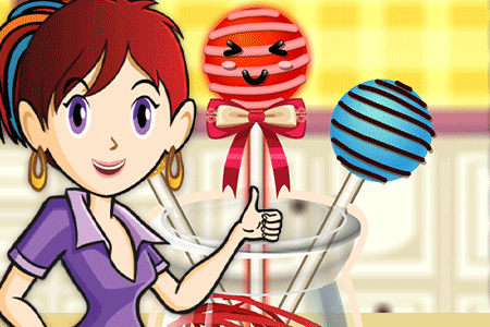 Jeu Cuisine de Sara G&acirc;teaux Sucettes
