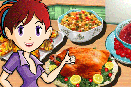 Jeu Cuisine de Sara Repas de No&euml;l