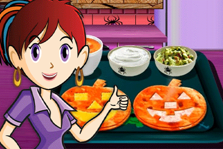 Jeu Cuisine de Sara Quesadillas d'Halloween