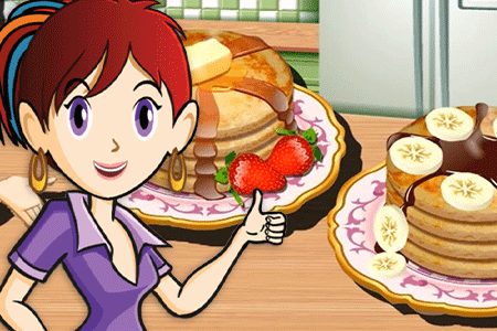 Jeu Cuisine de Sara Pancakes