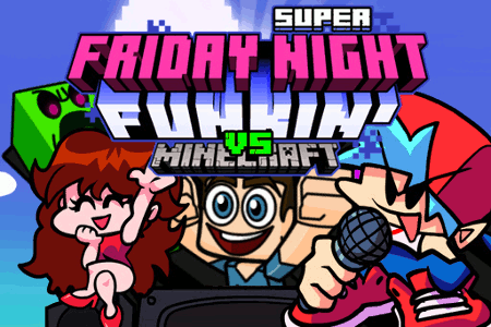 Jeu Super Friday Night Funki vs Minecraft