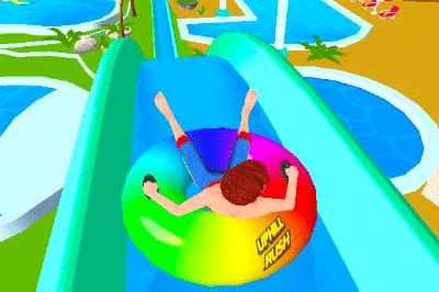 Uphill Rush Slide Jump