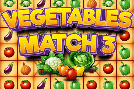 Vegetables Match 3