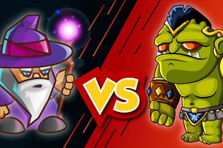 Jeu Sorciers vs Orcs