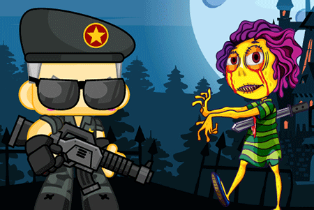 Jeu Tir Zombie 2D